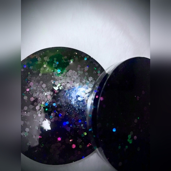 Resin Round Googly Eyes Halloween Coasters New Handmade - Picture 4 of 4